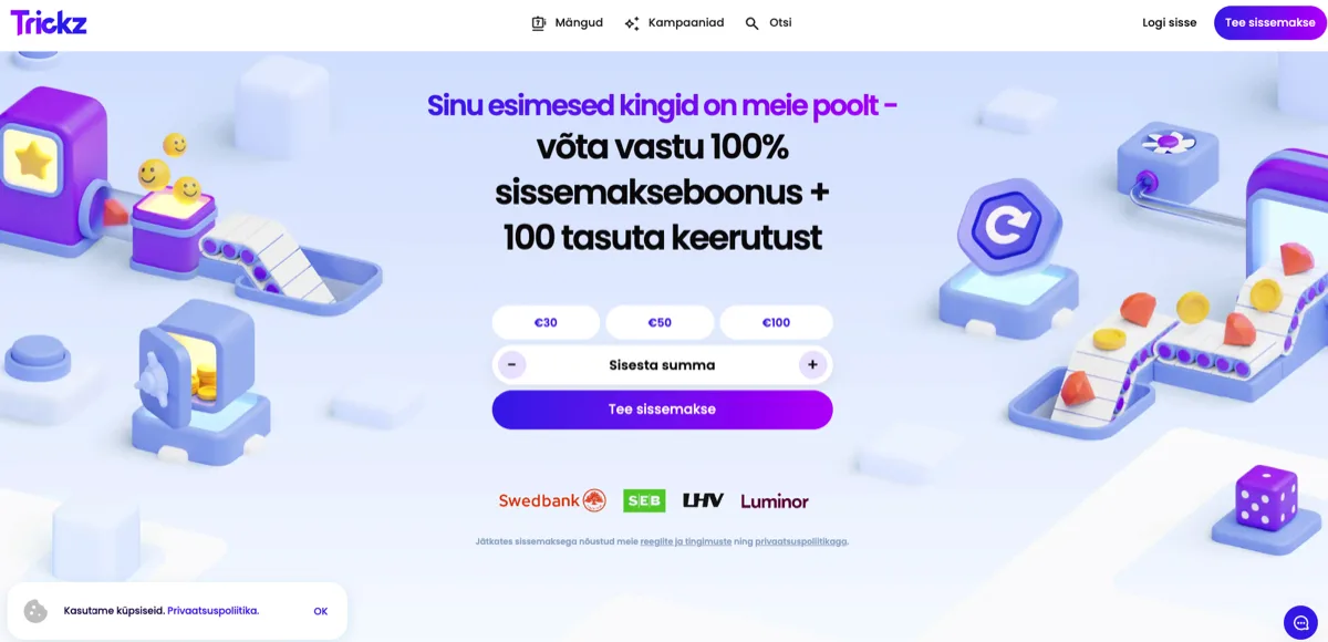 Trickz homepage meilleur casino en ligne retrait immédiat